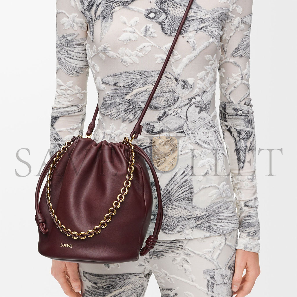 l*ew* flamenco purse bucket in mellow nappa lambskin 0011054665 (32*24*17cm)